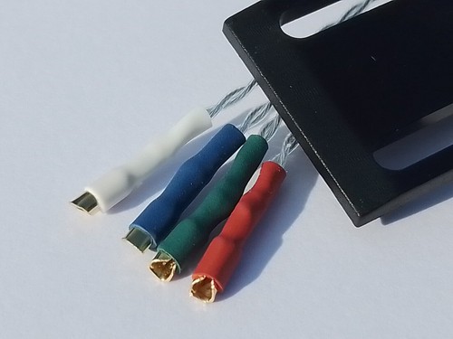 Litz Silver Wired Headshell To Fit Rotel RP 2400 Turntable Record Player - Picture 2 of 4