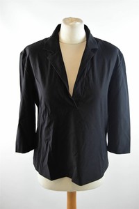 10 Uk Top Nicole 14 Farhi Blend Us Wool Eu 40 Black fB8x6