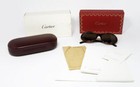 Cartier Gold Metal Vintage Sunglasses