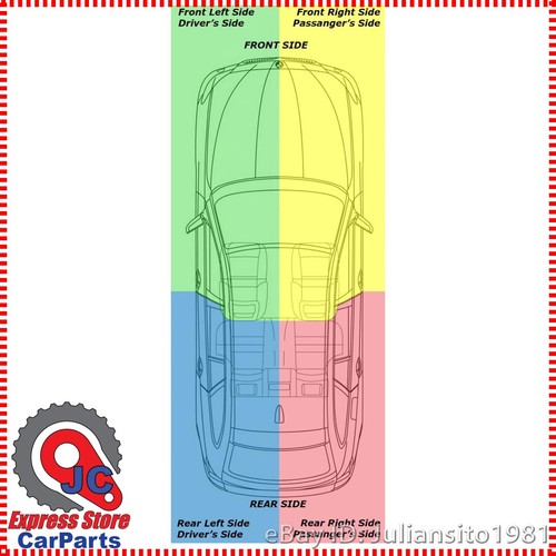 8X4833407A VOLKSWAGEN GENUINO 2018 2024 JETTA PUERTA SUPERIOR IZQUIERDA BISAGRA MEDIA PIEZA - Imagen 4 de 4