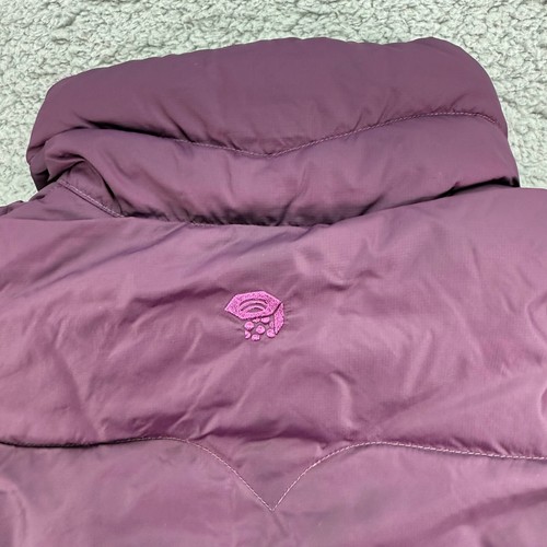 Mountain Hardwear Jacket Womens Small Down Puffer Fleece Top Half Full Zip - Picture 6 of 11