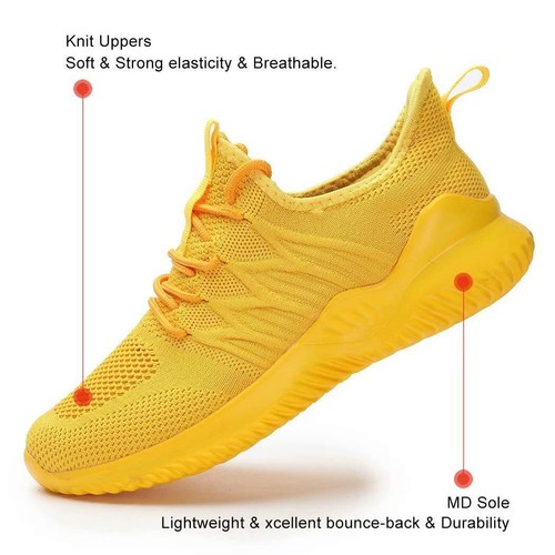 Womens Ladies Walking Running Shoes Slip On Lightweight Casual Tennis Sneaker... - Picture 5 of 7