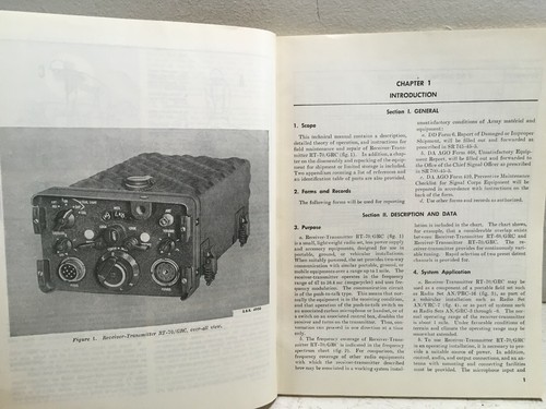 TM 11-290, Furnished in Lieu of. Maintenance for Receiver-Transmitter RT-70/GRC - Picture 3 of 8