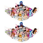 Stuffed Animal Storage Hammock - Large 2 Pack Corner Hanging Stuffed Animal N...