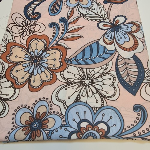Floral Crepe Chiffon Material Summer Soft Dress Drape Fabric 58" Meter - Picture 20 of 87