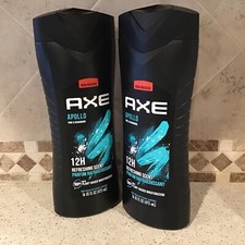 Set Of 2 AXE Apollo Men's Body Wash Liquid - 16oz