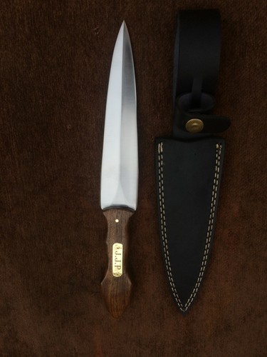Custom Handmade 5160 Spring Steel Personal Dagger , Bowie Knife, Hunting Knife - Picture 12 of 12