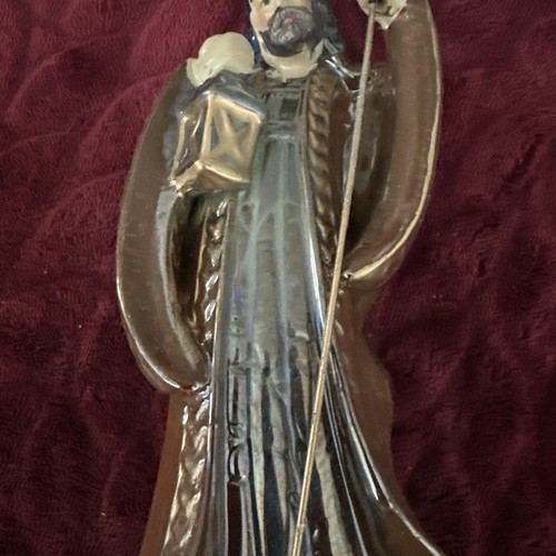 Kirkland’s Home Woodland Nativity Replacement Joseph Glazed 7.5” - Picture 3 of 11