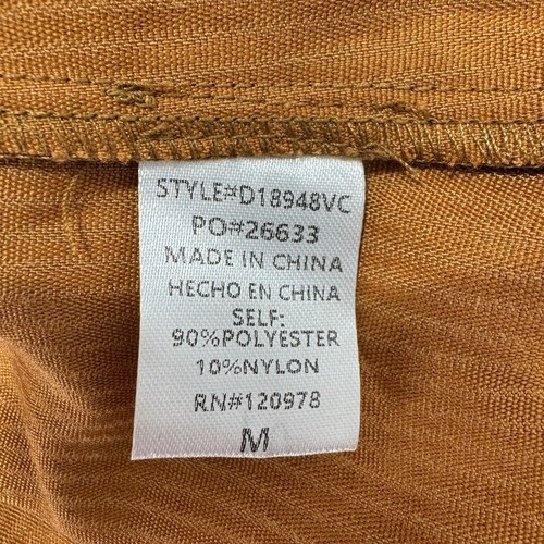 Vici Damen mittelbraun Cord Kragen Gürtel Langarm Shirt Kleid Neu ohne Etikett - Bild 7 von 11