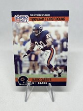 1990 PRO SET 🏈 MARK CARRIER #674,✨ RC ✨, Chicago Bears  -  NM