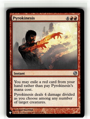 PYROKINESIS THE LIST #32 THE LIST(NM+)(MTG) - Picture 1 of 1