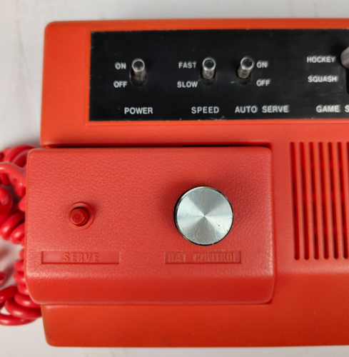 Vintage Pong Video Game Konsole Gamatic 77 - seltene rote Version - Bild 2 von 16