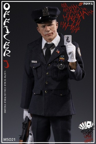 Mtoys MS021 1/6 Police Clown The Joker Doll 12'' Action Figure Toy - Picture 6 of 9