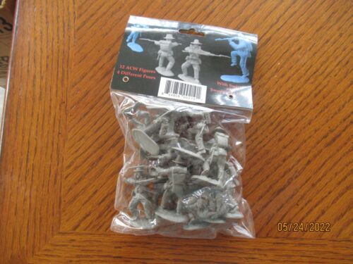 Juego de escenas y miniaturas de Paragon: confederados de la guerra civil de los Estados Unidos #1 1/32 12 gris - Imagen 2 de 3