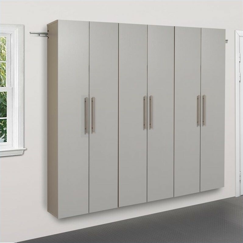 Prepac HangUps 72 Storage Cabinet Set C - 3 Piece Prepac HangUps 72 Storage Cabinet Set C - 3 Piece