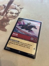 Disney Lorcana  Mulan Imperial Soldier Cold Foil Super Rare 118/204