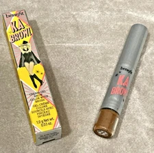 NEW Benefit Cosmetics Ka-BROW! Eyebrow Cream-Gel Color + Brush 3 Medium Mini NIB