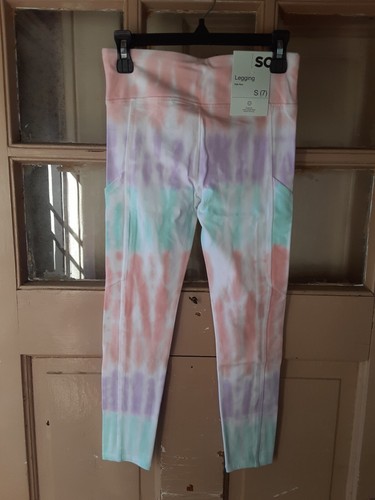 SO (TWO) Pair of Girls Leggings Size Small (7) NEW WITH TAGS - Picture 5 of 5