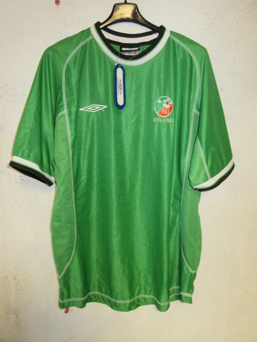 Maillot Extérieur Irlande 2002-2003 – Umbro, Taille S, Très Bon état