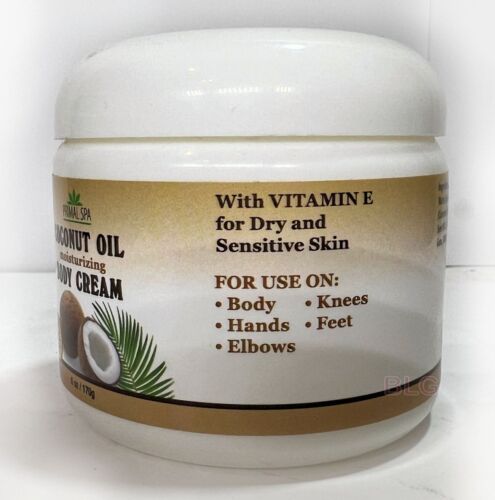 Primal Spa KOKOSÖL Körpercreme mit Vitamin E Feuchtigkeitscreme für trockene Haut Verkauf Crema - Bild 2 von 7