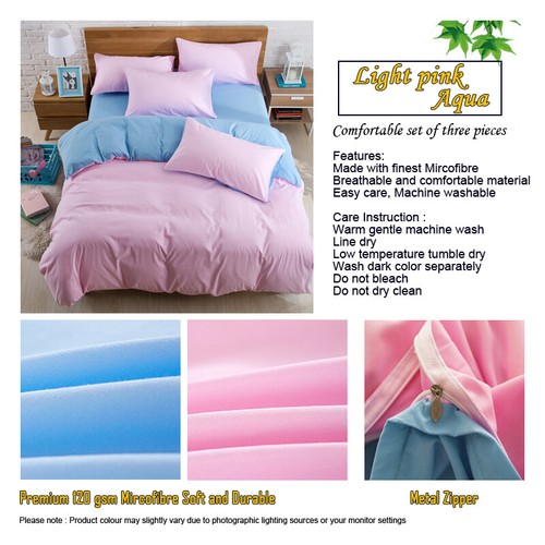 Reversible Soft 1000TC Duvet Doona Quilt Cover Set Single/Double/Queen/King Size - Picture 13 of 54