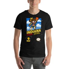Indiana Fever Basketball Jersey Team NES Nintendo Vintage 8-bit Retro T-Shirt