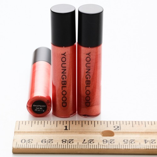 3 Pack RHAPSODY YOUNGBLOOD Pink Color Lip Gloss Feminine Beauty Makeup Cosmetic - Picture 6 of 6