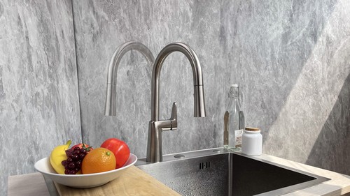 RELIAFLO herunterziehbare Küchenarmatur in PVD Satin Nickel - D83219-02 - Bild 4 von 12