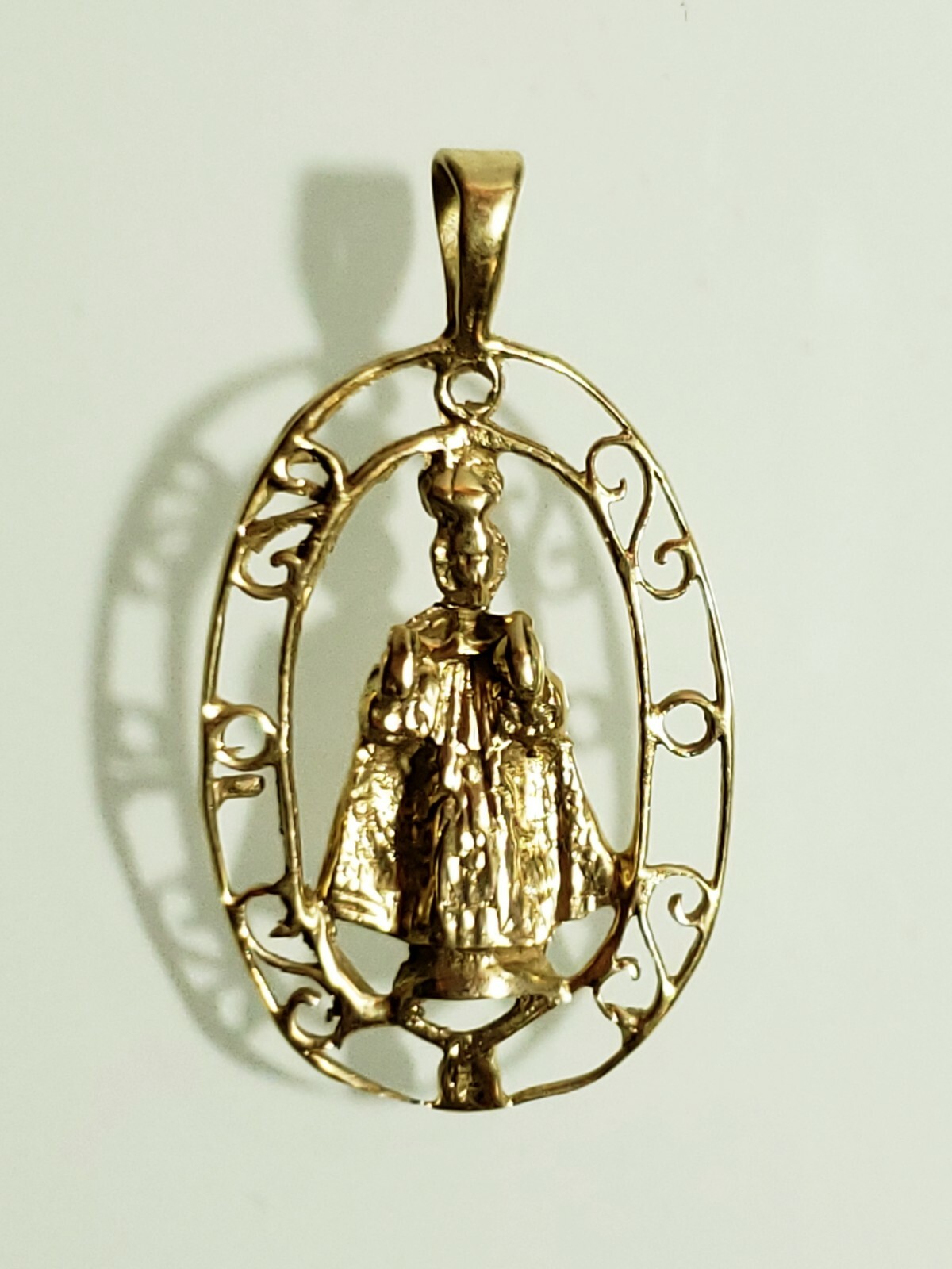 14K Yellow gold Religious Figure Pendant For Women Men Collection 14K Yellow gold Religious Figure Pendant For Women Men Collection