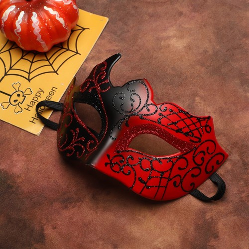 Halloween Tier Cosplay mit Gummiband Venezianische Maske Musikalische Katze Masken Sexy - Bild 42 von 79