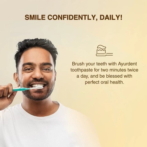 Maharishi Ayurveda Ayurdent Mild Herbal Ayurvedic Toothpaste 75ml Free Ship - Picture 5 of 5