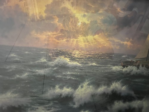 Thomas Kinkade " Perseverance" Limited Edition Beautifily Framed Hand Signed - Picture 8 of 10