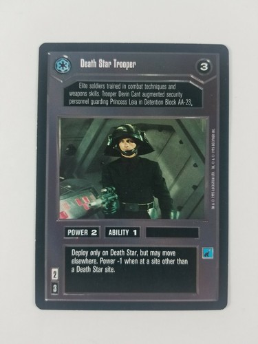 Star Wars CCG SWCCG Lot of Characters Dark Side Limited Lightly Played Decipher - Picture 8 of 8