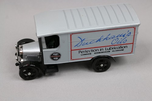 ZC876 CORGI CLASSICS C845 Camion 1/43 Thornycroft Van Duckham's oils 1929 silver - Foto 2 di 8