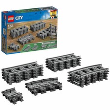 LEGO City Schienen und Kurven 20-tlg. Zubehör Eisenbahn Bausteine ab 5 Jahre