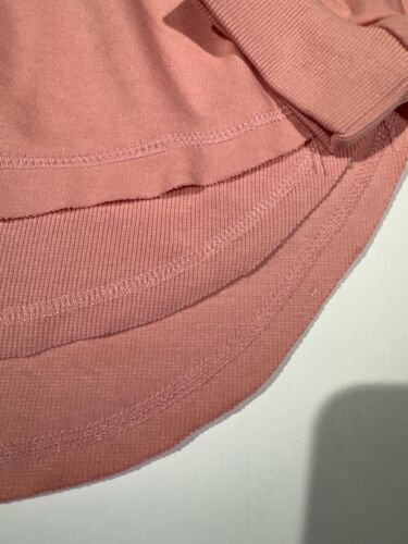 Casual Girl Crewneck Sweatshirt Oversized Fall Long Sleeve Pink Sz L - Picture 3 of 5