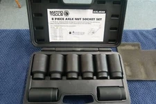 Matco Tools 1/2" Drive 12 Point Axle Nut Socket Set AXL4548