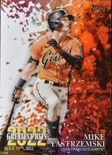 2023 Topps Series 1 Great Hits 22GH-20 Mike Yastrzemski Giants