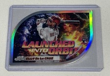 2024 Topps Cosmic Chrome Launched I To Orbit Elly De La Cruz RC - LIO-25
