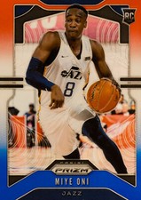 2019-20 Panini Prizm Basketball Base #300: Miye Oni Panini Panini Prizm Red