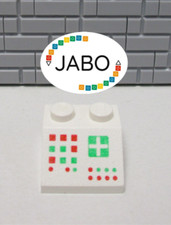 (H14/3) Lego 1x 3039p34 bedruckt weiß 6392 6980 6971 6384 6930 6929 6780