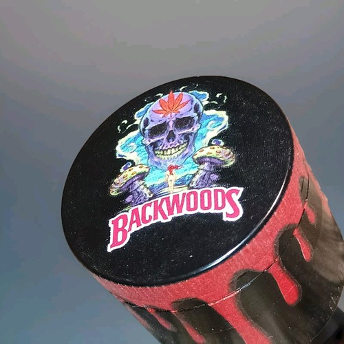 Backwoods 40MM Tobacco Herb Skull 4 Layer Magnetic Grinder,(Small) - Picture 3 of 6