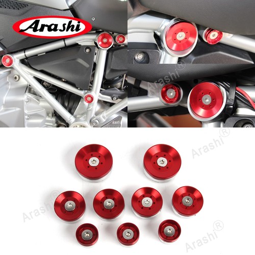 Kit de 9 tapas de orificios para cuadro Arashi para BMW R1250GS/Adventure 2019-2023 2022 - Imagen 1 de 6