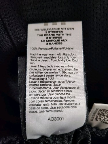 ADIDAS Climalite Black 3-Stripe Basketball Coach Tracksuit Size 2XL (altered) - Picture 24 of 24
