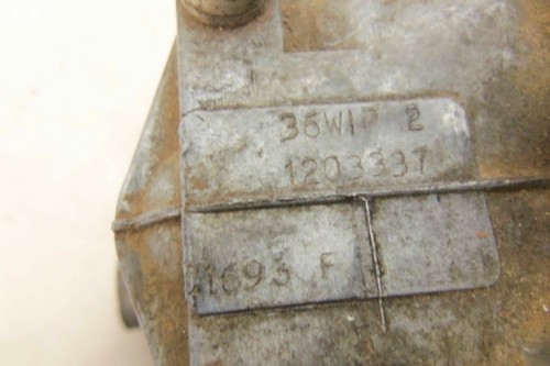 USED OEM ZENITH 36 WIP-2 CARBURETTOR SUNBEAM ALPINE Series 2 # 1693F / 1203337 - Picture 6 of 7