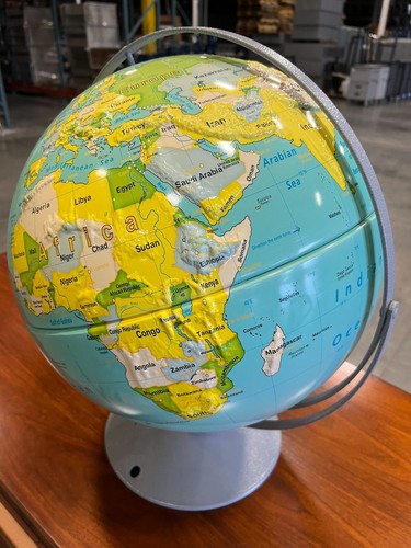 One Pristine Nystrom 16" READINESS ROTIERENDER GLOBUS 33R-47, Code: 56789-0-321 MA1 - Bild 6 von 8