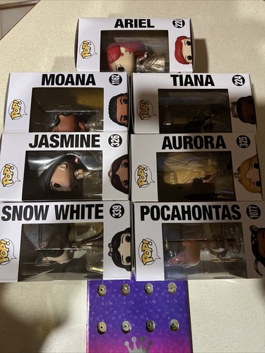 Funko Pop! Disney Princess With Pins X 7 With Pin Book - Picture 6 of 10
