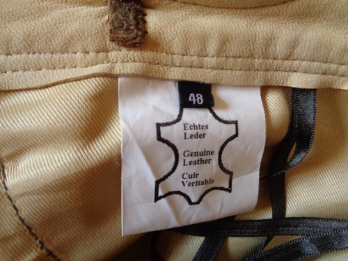 Trachten Lederhose, Größe 48 braun, Echt Leder, Nübler Trachtenhof - Bild 10 von 11