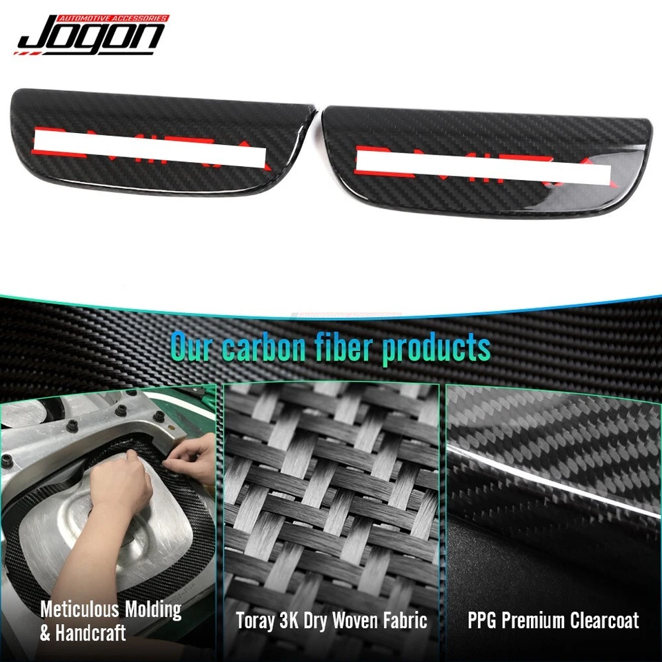 Placa de asiento interior decoración moldura para Lotus Emira V6 2022 2023 24 fibra de carbono seca Foto 4 de 4