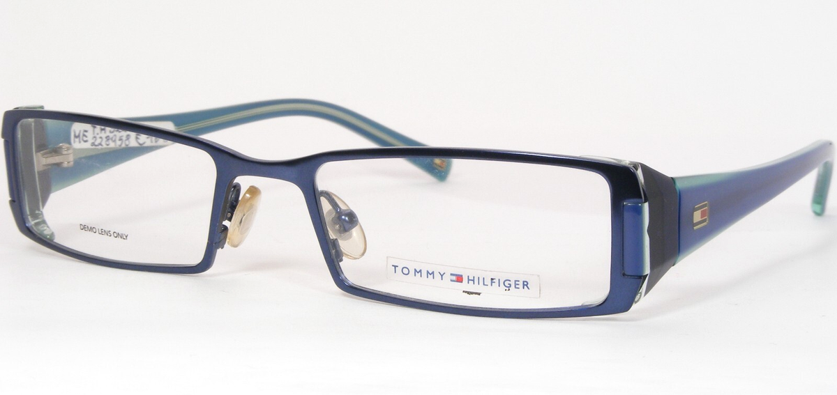 TOMMY HILFIGER TH3227 BLTL Blue /Teal UNIQUE EYEGLASSES  display picture 3
